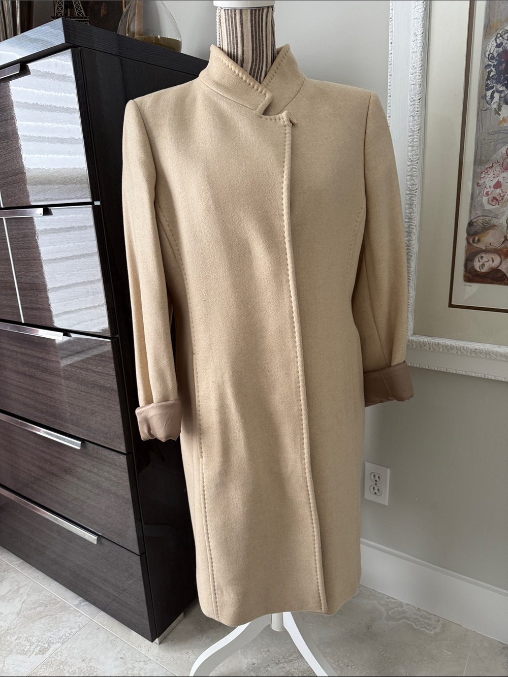 Babaton Cream Trench Coat